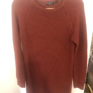 Brave soul sweater dress. Burgundy. Size L.